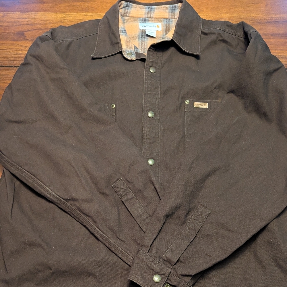 Carhartt Brown Shacket
